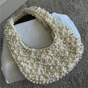 Zara Pearl Shoulder Bag
